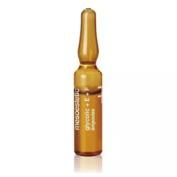 MESOESTETIC Пилинг легкий для лица 10% / Glicolic acid + vit E&amp;F ampoules 10 х 2 мл