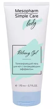 MESOPHARM PROFESSIONAL Гель тонизирующий с охлаждающим эффектом для ног / RELAXING GEL 170 мл