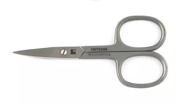 METZGER Ножницы для ногтей NS-118-M (CVD), изогнутые с насечкой