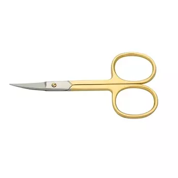 METZGER Ножницы для ногтей NS-1/3-HG (CVD), изогнутые, позолоченные