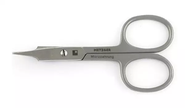 METZGER Ножницы для ногтей NS-795-M (CVD), изогнутые с насечкой