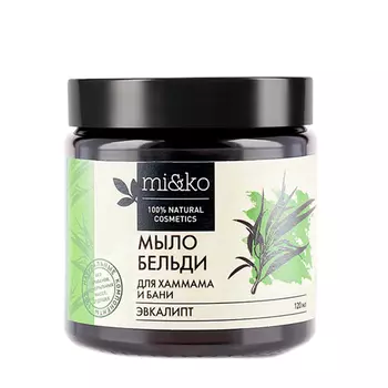 MI&KO Мыло бельди для хаммама и бани 120 мл