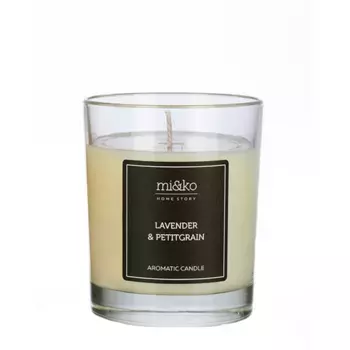 MI&KO Свеча ароматическая Лаванда и Петитгрейн / MI&KO 200 мл