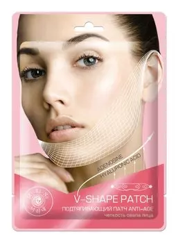 MI-RI-NE Патч подтягивающий для четкости овала лица / ANTI-AGE V-SHAPE PATCH 8 г