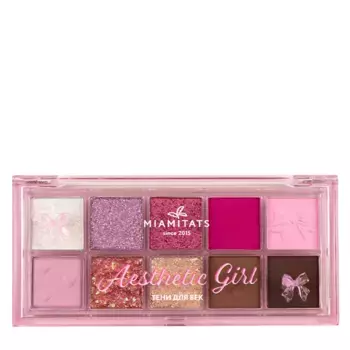 MIAMITATS Палетка теней / Aesthetic girl Idol 10 гр