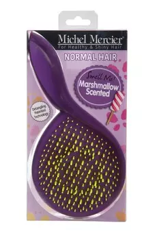 MICHEL MERCIER Щетка детская для нормальных волос с ароматом разноцветной зефирки / The Girlie Detangling Brush for Normal hair