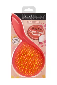 MICHEL MERCIER Щетка детская для тонких волос с ароматом сахарной ваты / The Girlie Detangling Brush for Fine hair
