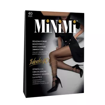 MINIMI Колготки Daino 2 (S), утяжка по ноге / IDEALE 40