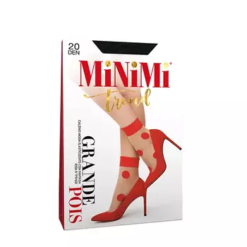 MINIMI Носки женские Nero 0 (UNI) / Mini POIS GRANDE 20