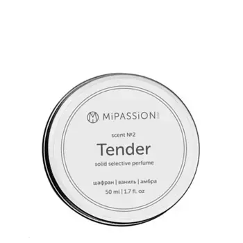 MIPASSIONcorp Духи твердые, шафран, ваниль, амбра / Tender MiPASSiON 50 мл
