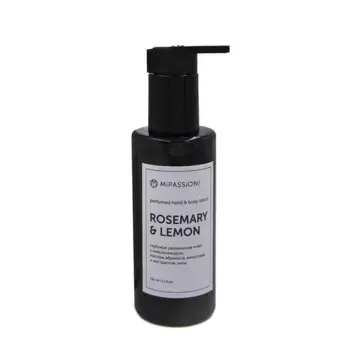 MIPASSIONcorp Лосьон парфюмированный для рук и тела, розмарин, лимон / MiPASSiON 150 мл