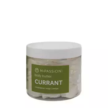 MIPASSIONcorp Масло-баттер для тела смородиновый лист & амбра / MiPASSiON 200 мл