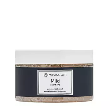 MIPASSIONcorp Скраб парфюмированный, вишня, миндаль, бобы тонка / Mild MiPASSiON 250 мл