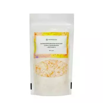 MIPASSIONcorp Соль морская парфюмированная с календулой / MiPASSiON 200 гр