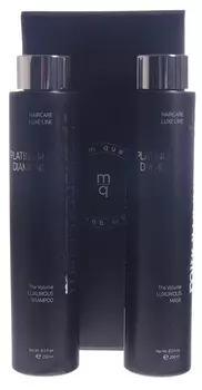 MIRIAM QUEVEDO Набор с платиной для объема Бриллиантовый дуэт / Platinum &amp; Diamonds Volume Indulgense Duo 2*250 мл
