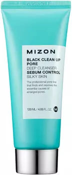 MIZON Пенка для умывания / BLACK CLEAN UP PORE DEEP CLEANSER 120 мл