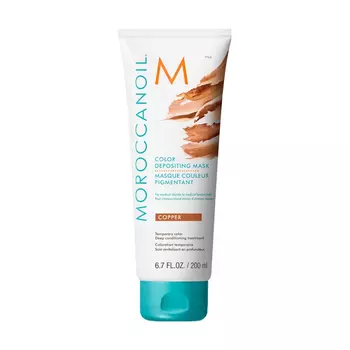 MOROCCANOIL Маска тонирующая для волос, медный / COLOR DEPOSITING MASK COPPER 200 мл