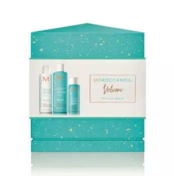 MOROCCANOIL Набор праздничный 2019 для объема волос (шампунь 250 мл, кондиционер 250 мл, спрей 75 мл) Volume option