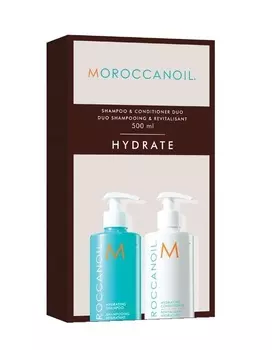 MOROCCANOIL Набор Увлажнение для волос, в боксе (шампунь 500 мл, кондиционер 500 мл) HYDRATION