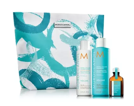 MOROCCANOIL Набор весенний 2020 Объем (шампунь 250 мл, кондиционер 250 мл, масло 25 мл) VOLUME