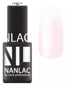 NANO PROFESSIONAL 1100 гель-лак для ногтей, супербелый / NANLAC 6 мл