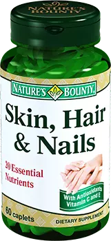 NATURE’S BOUNTY Кожа, волосы, ногти, капсулы № 60