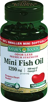 NATURE’S BOUNTY Омега-3, капсулы 900 мг № 90