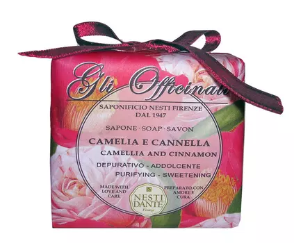 NESTI DANTE Мыло Камелия и корица / Gli Officinali 200 г