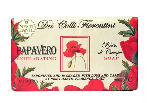 NESTI DANTE Мыло Мак / Dei Colli Florentini 250 г