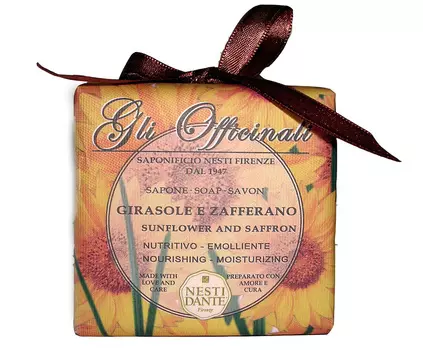 NESTI DANTE Мыло Подсолнух и шафран / Gli Officinali 200 г