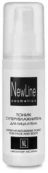 NEW LINE PROFESSIONAL Тоник суперувлажнитель с лимфодренажным эффектом для лица и тела 100 мл