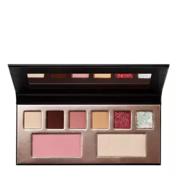 NINELLE Палетка для макияжа глаз и лица, №602 пыльная роза / MUSA 7,9 гр