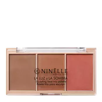 NINELLE Палетка для скульптурирования лица, №503 контуринг и матовые румяна / LA LUZ Y LA SOMBRA 9 гр