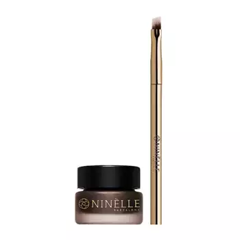 NINELLE Подводка устойчивая гелевая для век, №412 коричневая / ENERGIA GEL 3 гр
