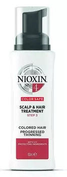 NIOXIN Маска питательная для химически обработанных, заметно редеющих волос, Система 4, 100 мл