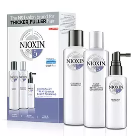NIOXIN Набор для волос Система 5 (шампунь очищающий 150 мл, кондиционер увлажняющий 150 мл, маска питательная 50 мл)