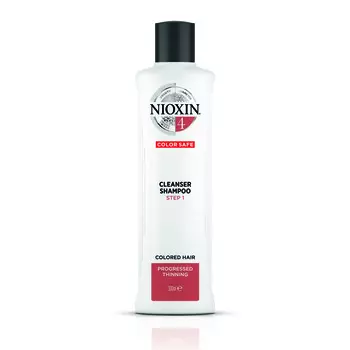 NIOXIN Шампунь очищающий для химически обработанных, заметно редеющих волос, Система 4, 300 мл