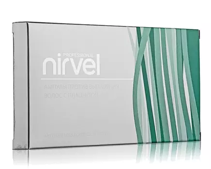 NIRVEL PROFESSIONAL Ампулы с плацентой против выпадения волос / HAIR LOSS CONTROL PLACENTA VEGETAL 6*9 мл