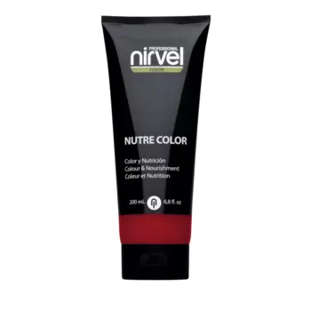 NIRVEL PROFESSIONAL Гель-маска питательная, цвет гранатовый / NUTRE COLOR GARNAT RED 200 мл