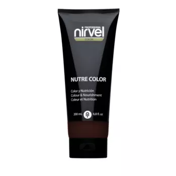 NIRVEL PROFESSIONAL Гель-маска питательная, цвет темно-коричневый / NUTRE COLOR DARK BROWN 200 мл