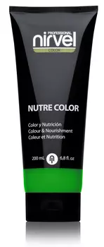 NIRVEL PROFESSIONAL Гель-маска питательная, цвет зеленый / NUTRE COLOR GREEN 200 мл