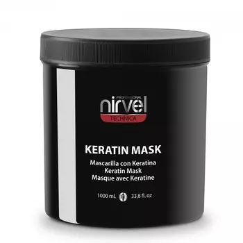 NIRVEL PROFESSIONAL Маска кератиновая для мощного восстановления и увлажнения волос / KERATIN MASK №6 1000 мл