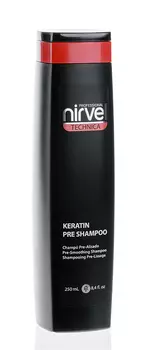 NIRVEL PROFESSIONAL Шампунь кератиновый перед выпрямлением, уходом / KERATIN PRE SHAMPOO №1 250 мл