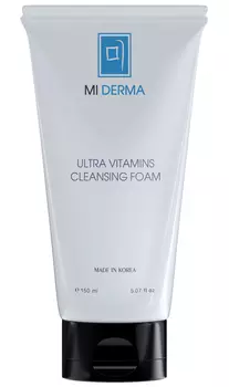 NOLLAM LAB Пенка очищающая для лица / Mi Derma Ultra Vitamins Cleanser 150 мл