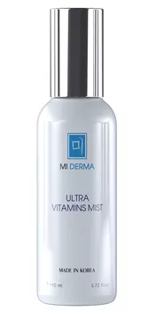 NOLLAM LAB Спрей увлажняющий витаминизированный для лица / Mi Derma Ultra Vitamins Mist 110 мл