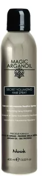 NOOK Лак секретный для объемных укладок волос Магия Арганы / Secret Volumizing MAGIC ARGANOIL 400 мл