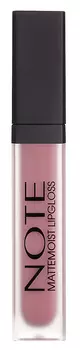 NOTE COSMETICS Блеск матовый для губ 412 / MATTEMOIST LIPGLOSS 6 мл