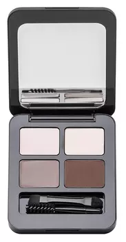 NOTE COSMETICS Набор теней и аксессуаров для коррекции бровей 02 / TOTAL LOOK BROW KIT 4*1,2 г