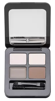 NOTE COSMETICS Набор теней и аксессуаров для коррекции бровей 01 / TOTAL LOOK BROW KIT 4*1,2 г