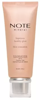 NOTE COSMETICS Основа тональная минеральная для лица 402 / MINERAL FOUNDATION 35 мл